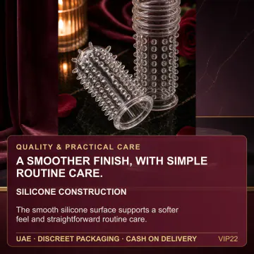 4-Piece Silicone Penis Sleeve Set VIP22 product image view 4