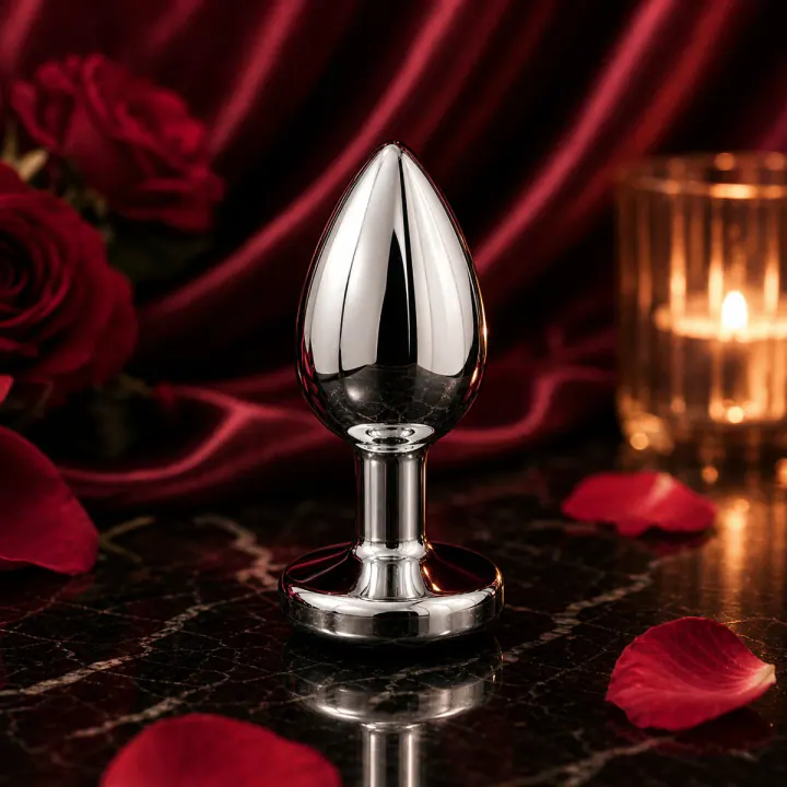 Metal Anal Plug - Size Choice VIP12 product image