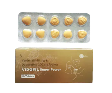 Gold Dual-Action Erection Support Tablets 10-Pack VIP59 product image view 1